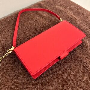 Chic Red Women's Wallet